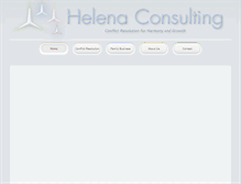 Tablet Screenshot of helena-consulting.com.au